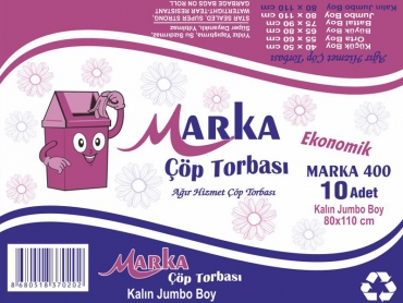 Marka Çöp Torbası - Gaziantep Flexo Baskı Klişeleri